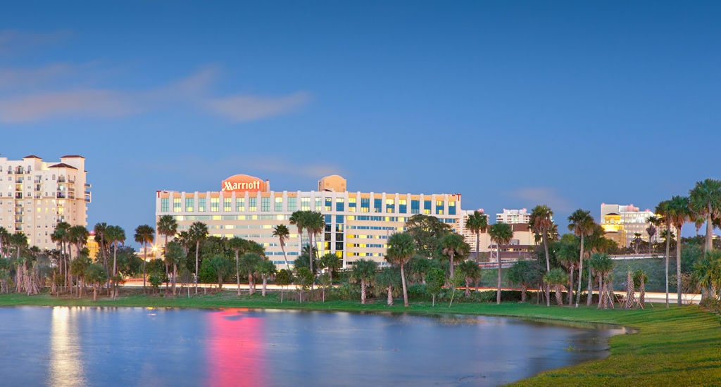 West Palm Beach Marriott Экстерьер фото